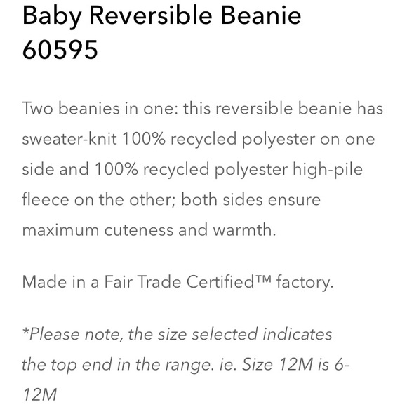 Baby Patagonia Reversible Beanie - Picture 15 of 15
